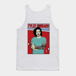 Tyler Hubbard Pop Art Comic Style Tank Top